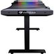 Biurko Cougar E-MARS Czarne 150 cmx75 cm