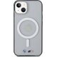BMW BMW Silver Ring MagSafe - Etui iPhone 14 (Przezroczysty)
