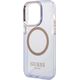 Guess Etui Guess GUHMP14LHTCMU Apple iPhone 14 Pro purpurowy/purple hard case Gold Outline Translucent MagSafe