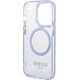 Guess Etui Guess GUHMP14LHTCMU Apple iPhone 14 Pro purpurowy/purple hard case Gold Outline Translucent MagSafe