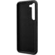 Guess Guess Silicone Script Metal Logo - Etui Samsung Galaxy S23+ (czarny)