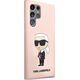 Karl Lagerfeld Karl Lagerfeld Silicone NFT Ikonik - Etui Samsung Galaxy S23 Ultra (różowy)