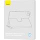Etui na tablet Baseus Magnetyczna Etui ochronne do Ipad Pro 11"/IPad Air4/Air5 10.9" Baseus Minimalist (niebieski)