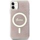 Guess Etui Guess GUHMN61H4STP Apple iPhone 11 różowy/pink hardcase 4G MagSafe
