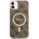 Guess Etui Guess GUHMN61H4STW Apple iPhone 11 brązowy/brown hardcase 4G MagSafe