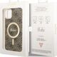 Guess Etui Guess GUHMN61H4STW Apple iPhone 11 brązowy/brown hardcase 4G MagSafe