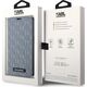 Karl Lagerfeld Etui Karl Lagerfeld KLBKP14XSAKLHPG Apple iPhone 14 Pro Max bookcase srebrny/silver Saffiano Monogram