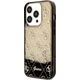 Guess Etui Guess GUHCP14LLC4PSGK Apple iPhone 14 Pro czarny/black hardcase Liquid Glitter 4G Transculent