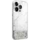 Guess Etui Guess GUHCP14LLCSGSGH Apple iPhone 14 Pro biały/white hardcase Liquid Glitter Marble