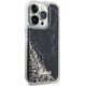 Guess Etui Guess GUHCP14LLCSGSGK Apple iPhone 14 Pro czarny/black hardcase Liquid Glitter Marble