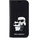 Karl Lagerfeld Etui Karl Lagerfeld KLBKP14LSANKCPK Apple iPhone 14 Pro bookcase czarny/black Saffiano Karl & Choupette