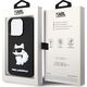 Karl Lagerfeld Etui Karl Lagerfeld KLHCP14L3DRKHNK Apple iPhone 14 Pro czarny/black hardcase Rubber Choupette 3D