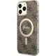 Guess Etui Guess GUHMP13XH4STW Apple iPhone 13 Pro Max brązowy/brown hardcase 4G MagSafe