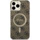 Guess Etui Guess GUHMP13XH4STW Apple iPhone 13 Pro Max brązowy/brown hardcase 4G MagSafe