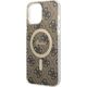 Guess Etui Guess GUHMP13XH4STW Apple iPhone 13 Pro Max brązowy/brown hardcase 4G MagSafe