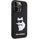 Karl Lagerfeld Etui Karl Lagerfeld KLHCP14X3DRKHNK Apple iPhone 14 Pro Max czarny/black hardcase Rubber Choupette 3D