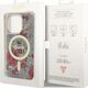 Guess Etui Guess GUHMP14LHCFWSA Apple iPhone 14 Pro zielony/khaki hardcase Flower MagSafe