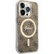 Guess Etui Guess GUHMP14LH4STW Apple iPhone 14 Pro brązowy/brown hardcase 4G MagSafe