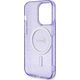 Guess Etui Guess GUHMP14LHCMCGU Apple iPhone 14 Pro purpurowy/purple hardcase Glitter Gold MagSafe