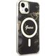 Guess Etui na telefon Guess GUHMP14MHTMRSK do Apple iPhone 14 Plus 6.7" czarny/black hardcase Golden Marble MagSafe