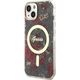 Guess Guess Flower MagSafe - Etui iPhone 14 (Zielony)