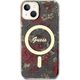 Guess Guess Flower MagSafe - Etui iPhone 14 (Zielony)