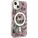 Guess Guess Flower MagSafe - Etui iPhone 14 (Różowy)