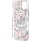 Guess Guess Flower MagSafe - Etui iPhone 14 (Różowy)