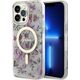Guess Guess Flower MagSafe - Etui iPhone 14 Pro Max (Przezroczysty)