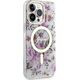 Guess Guess Flower MagSafe - Etui iPhone 14 Pro Max (Przezroczysty)