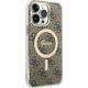 Guess Guess 4G MagSafe - Etui iPhone 14 Pro Max (Brązowy)