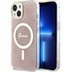 Guess Guess 4G MagSafe - Etui iPhone 14 Plus (Różowy)