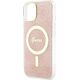 Guess Guess 4G MagSafe - Etui iPhone 14 Plus (Różowy)