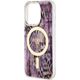 Guess Guess Leopard MagSafe - Etui iPhone 14 Pro (Różowy)