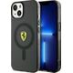 Ferrari Ferrari Translucent MagSafe - Etui iPhone 14 (Czarny)