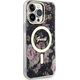 Guess Guess Flower MagSafe - Etui iPhone 14 Pro Max (Czarny)