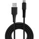 Kabel USB Lindy USB-A - Lightning 1 m Czarny (31320)