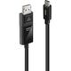 Kabel USB Lindy USB-C - DisplayPort 1 m Czarny (43341)