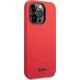 4kom.pl Etui na telefon Tumi Liquid Silicone hardcase do iPhone 14 Pro Max czerwony/red
