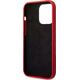 4kom.pl Etui na telefon Tumi Liquid Silicone hardcase do iPhone 14 Pro Max czerwony/red
