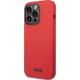 4kom.pl Etui na telefon Tumi Liquid Silicone hardcase do iPhone 14 Pro czerwony/red
