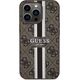 Guess Etui Guess GUHMP13XP4RPSW Apple iPhone 13 Pro Max brązowy/brown hardcase 4G Printed Stripes MagSafe