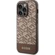 Guess Etui Guess GUHMP14LHGCFSEW Apple iPhone 14 Pro brązowy/brown hard case GCube Stripes MagSafe