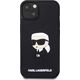 Karl Lagerfeld Etui Karl Lagerfeld KLHCP14M3DRKINK Apple iPhone 14 Plus czarny/black hardcase Rubber Ikonik 3D