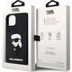 Karl Lagerfeld Etui Karl Lagerfeld KLHCP14M3DRKINK Apple iPhone 14 Plus czarny/black hardcase Rubber Ikonik 3D