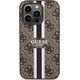 Guess Etui Guess GUHMP14LP4RPSW Apple iPhone 14 Pro brązowy/brown hardcase 4G Printed Stripes MagSafe