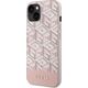 Guess Etui Guess GUHMP14MHGCFSEP Apple iPhone 14 Plus różowy/pink hard case GCube Stripes MagSafe