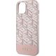 Guess Etui Guess GUHMP14MHGCFSEP Apple iPhone 14 Plus różowy/pink hard case GCube Stripes MagSafe