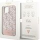 Guess Etui Guess GUHMP14MHGCFSEP Apple iPhone 14 Plus różowy/pink hard case GCube Stripes MagSafe