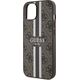 Guess Etui Guess GUHMP14MP4RPSW Apple iPhone 14 Plus brązowy/brown hardcase 4G Printed Stripes MagSafe